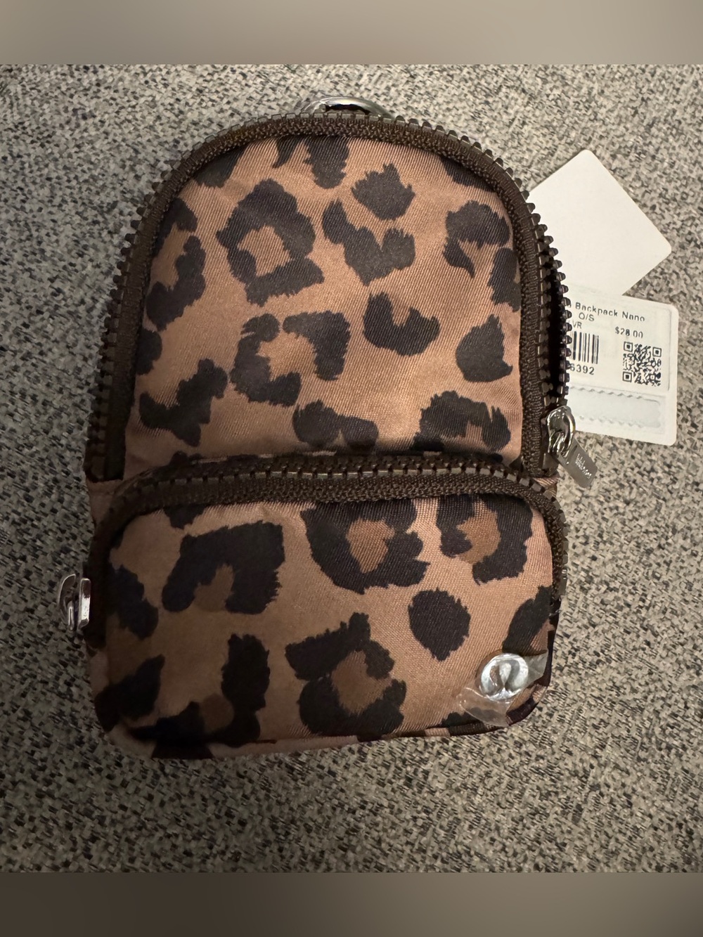 NWT Lululemon Everywhere Backpack Nano in leopard print SOLD OUT ONLINE!